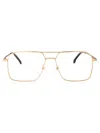 Carrera Rectangle-frame Glasses In Gold