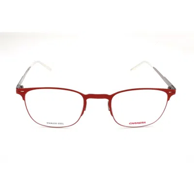 Carrera Multicolor Stainless Steel Glasses (frames) In Red
