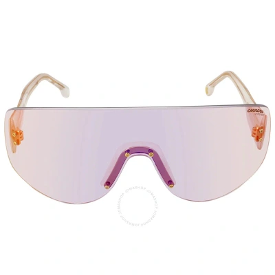Carrera Multilayer Violet Shield Unisex Sunglasses Flaglab 12 02uc/te 99 In Purple
