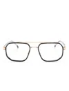 Carrera Navigator-frame Glasses In Black