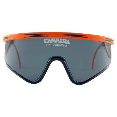 Pre-owned Carrera New Vintage  5449 45 Hardcoated Sports Shield Sunglasses 1980's Austria In Gray