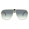 Carrera Green Shaded Navigator Unisex Sunglasses  1018/s 02m2/9k 63