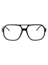 Carrera Logo Plaque Pilot-frame Glasses In Black