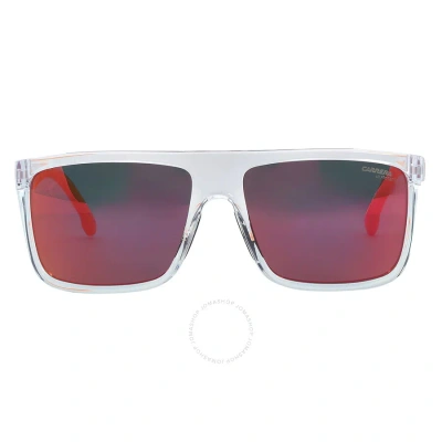 Carrera Orange Browline Men's Sunglasses  8055/s 0900/uz 58 In Pink
