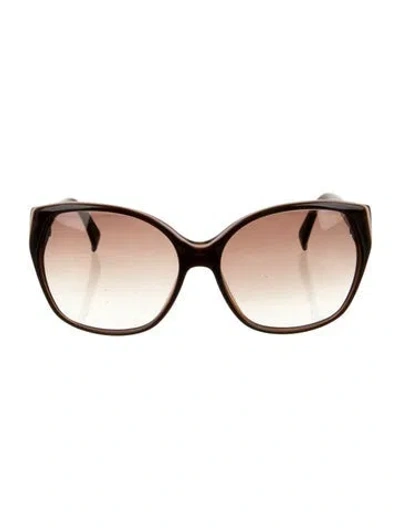Pre-owned Carrera Oversize Gradient Sunglasses In Brown