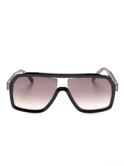 Carrera Oversized Pilot-frame Sunglasses In Schwarz