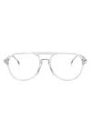 Carrera Pilot-frame Glasses In White