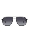 Carrera Pilot-frame Sunglasses In Black