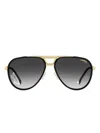 Carrera Pilot-frame Sunglasses In Black