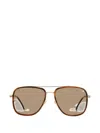 Carrera Pilot-frame Sunglasses In Brown
