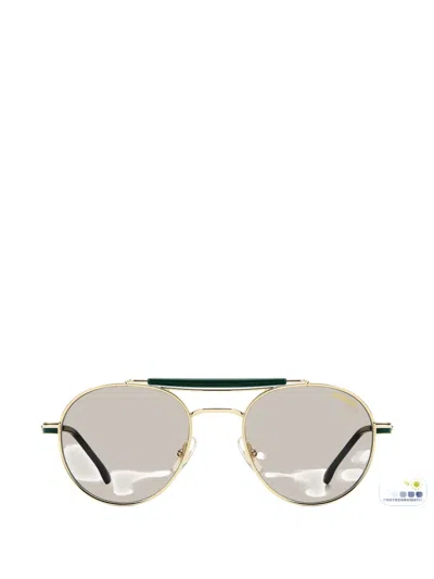 Carrera Pilot-frame Sunglasses In Green