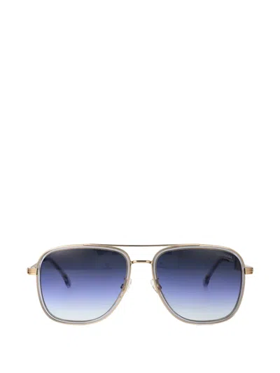 Carrera Pilot-frame Sunglasses In Gold