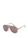 Carrera Pilot-frame Sunglasses In Multi