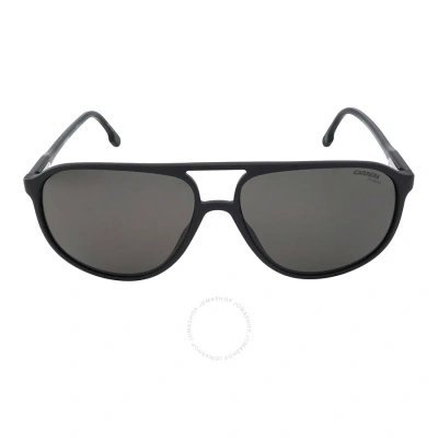 Carrera Polairzed Grey Pilot Men's Sunglasses  257/s 0003/m9 60 In Black / Grey