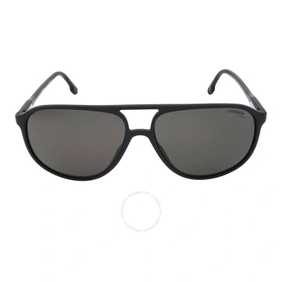 Carrera 257/s Men's Polarized Matte Black Frame Grey 60-15-140 Sunglasses In Black / Grey