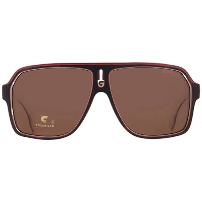 Carrera Polarized Bronze Navigator Unisex Sunglasses  1001/s 0c9k/sp 62 In Brown