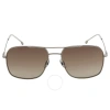 Carrera 247/s Men's Polarized Ruthenium Frame Brown 58-17-140 Sunglasses In Brown / Ruthenium