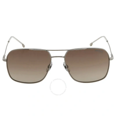 Carrera 247/s Men's Polarized Ruthenium Frame Brown 58-17-140 Sunglasses In Brown / Ruthenium