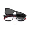 Carrera Polarized Green Clip-on Men's Eyeglasses  8053/cs 0003/uc 55