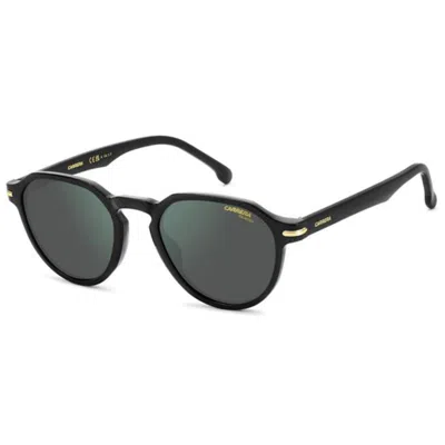 Carrera Polarized Green Grey Phantos Unisex Sunglasses  301/s 0807/q3 50 In Black