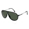 Carrera Polarized Green Pilot Unisex Sunglasses  1034/s 0003/uc 63