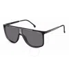 Carrera Polarized Grey Browline Men's Sunglasses  1056/s 008a/m9 61