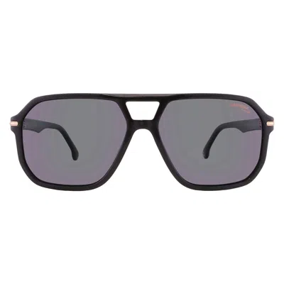 Carrera Polarized Grey Green Navigator Men's Sunglasses  302/s 02m2/q3 59 In Black