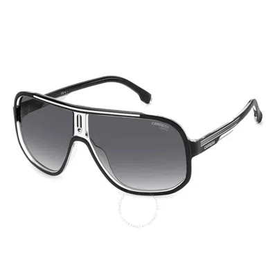 Carrera Men's 1057/s Sunglasses In Black White / Dark Grey Sf In Multi
