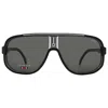 Carrera Polarized Grey Navigator Men's Sunglasses  1058/s 008a/m9 63 In Black