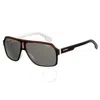 Carrera Polarized Grey Navigator Unisex Sunglasses  1001/s 080s/m9 62 In Grey