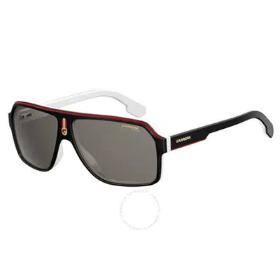 Carrera Polarized Grey Navigator Unisex Sunglasses  1001/s 080s/m9 62 In Gray