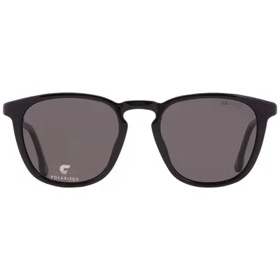 Carrera Polarized Grey Oval Men's Sunglasses  260/s 008a/m9 51 In Black