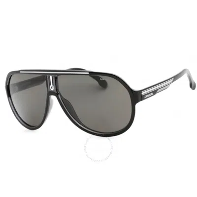 Carrera Polarized Grey Pilot Men's Sunglasses  1057/s 008a/m9 64 In Black