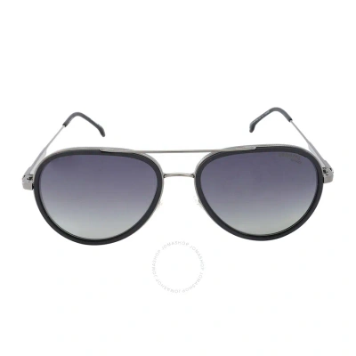 Carrera Polarized Grey Pilot Unisex Sunglasses  1044/s 0003/wj 57 In Black / Grey