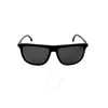 Carrera Polarized Grey Rectangular Men's Sunglasses  218/s 0807/m9 58 In Grey