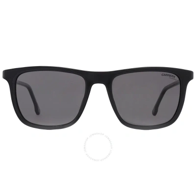 Carrera Polarized Grey Square Men's Sunglasses  261/s 008a/m9 53 In Black / Grey