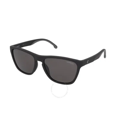 Carrera Polarized Grey Square Unisex Sunglasses  8058/s 0003/m9 56