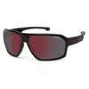 Carrera Polarized Red Mirror Wrap Men's Sunglasses  Ducati 020/s 0807/h4 66