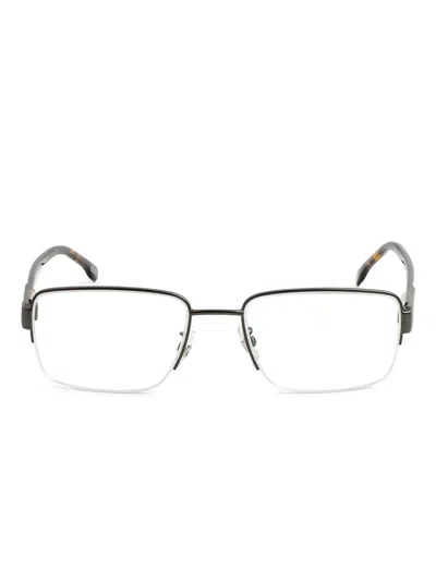 Carrera Rectangle-frame Glasses In Gray