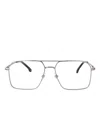 Carrera Rectangle-frame Glasses In Gray