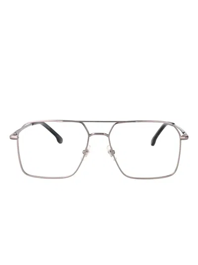 Carrera Rectangle-frame Glasses In Gray