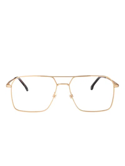 Carrera Rectangle-frame Glasses In Gold