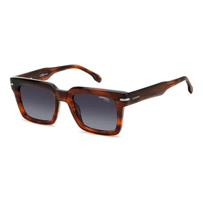 Carrera Rectangle Full Rim Sunglasses In Brown