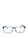 Carrera Rectangle-frame Glasses In Blue