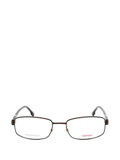 Carrera Rectangle-frame Glasses In Brown