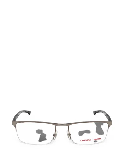 Carrera Rectangle-frame Glasses In Grey
