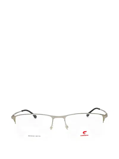 Carrera Rectangle-frame Glasses In Silver