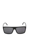 Carrera Rectangle-frame Mirrored Sunglasses In Black