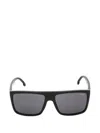 Carrera Rectangle-frame Mirrored Sunglasses In Black