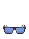 Carrera 직사각 프레임 선글라스 In Blue